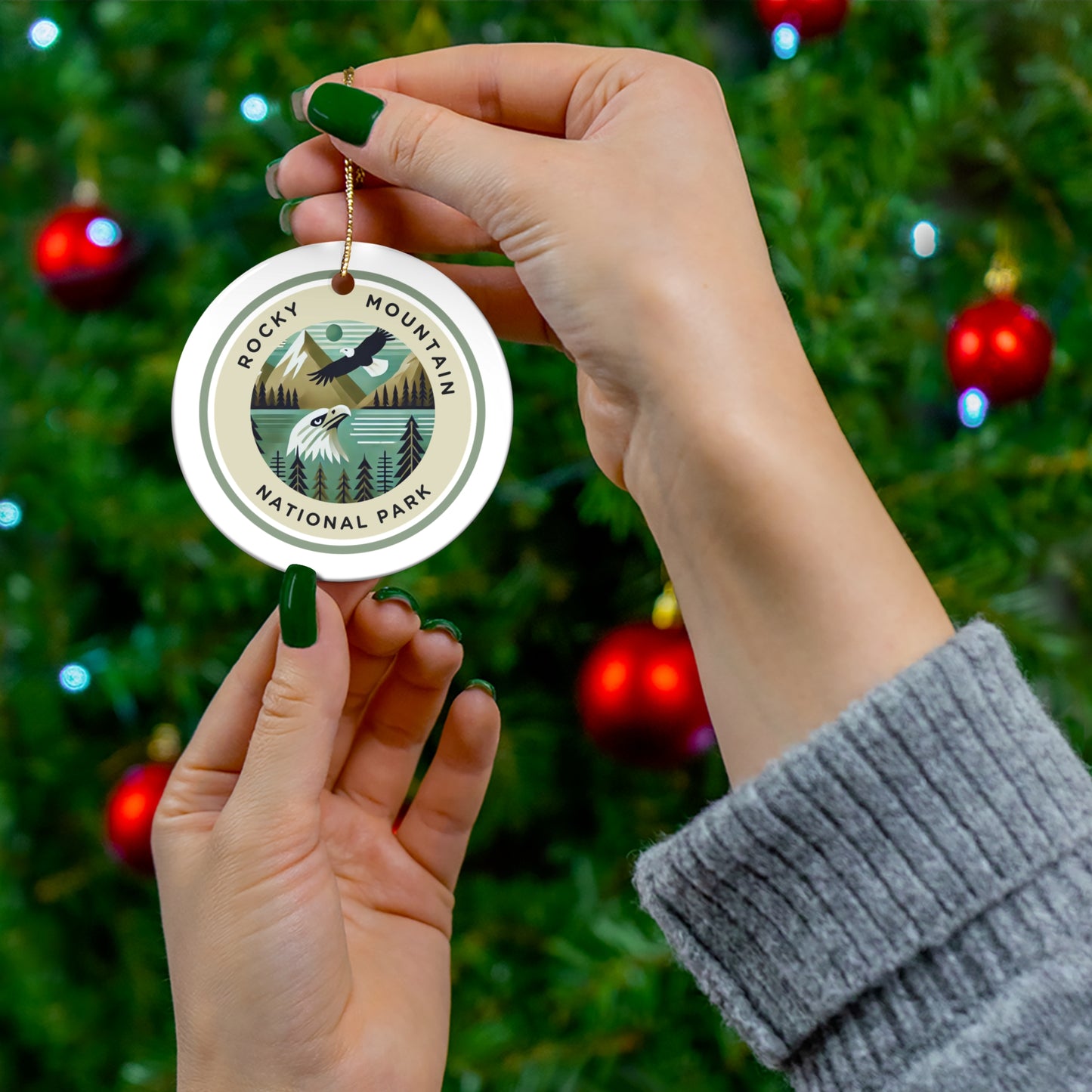 Rocky Mountain National Park Ornament